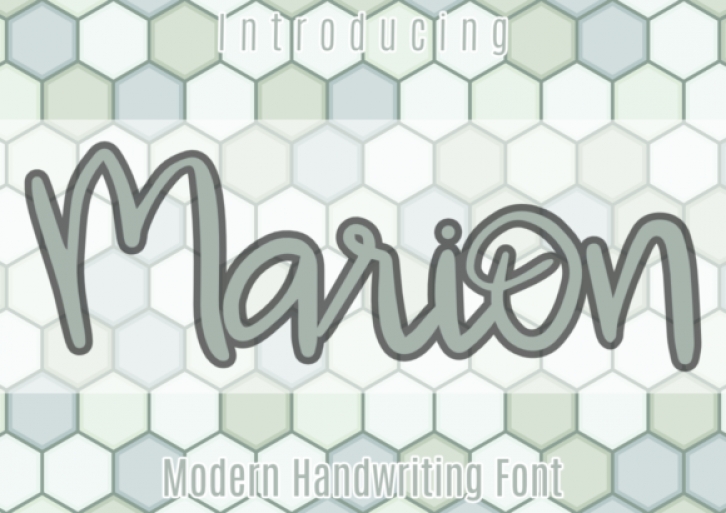 Marion Font Download