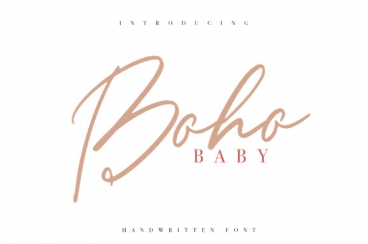 Boho baby Font Download