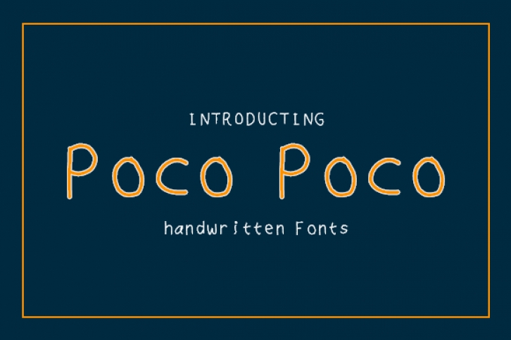 Poco Poco Font Download