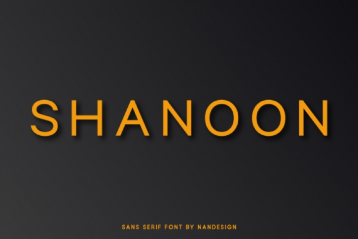 Shanoon Font Download