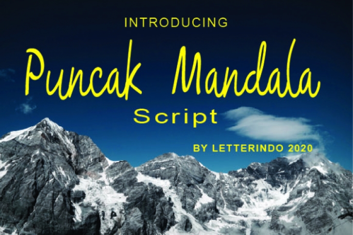 Puncak Mandala Font Download