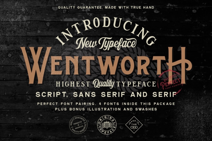 Wentworth Typeface Font Download