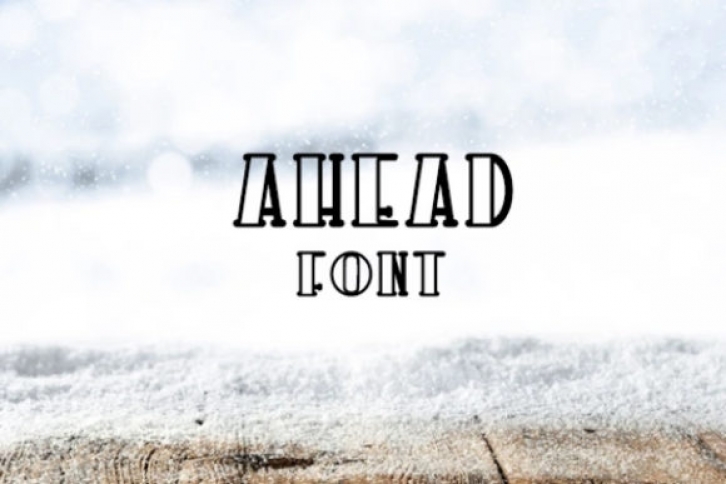 Ahead Font Download