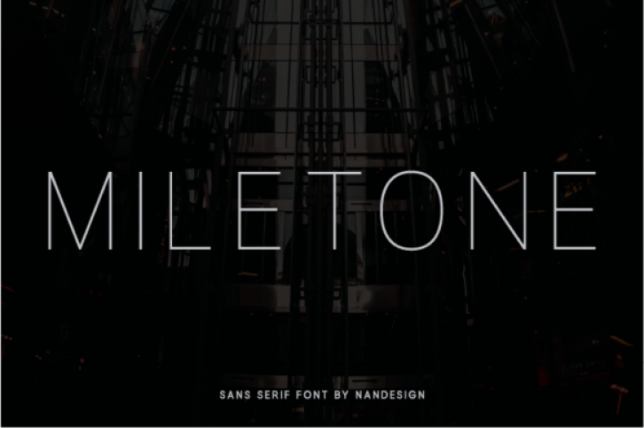 Miletone Font Download