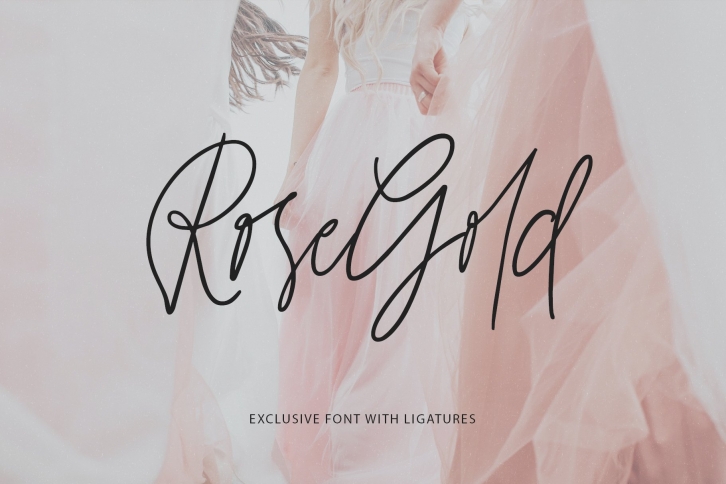 Rosegold Exclusive Script Font Download