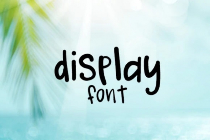 Display Font Download