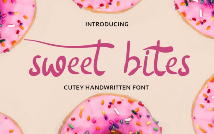 Sweet Bites Font Download