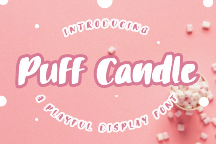 Puff Candle Font Download