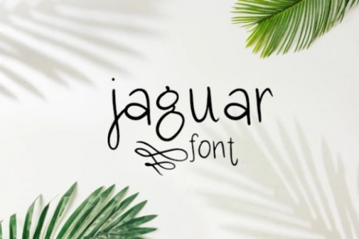 Jaguar Font Download