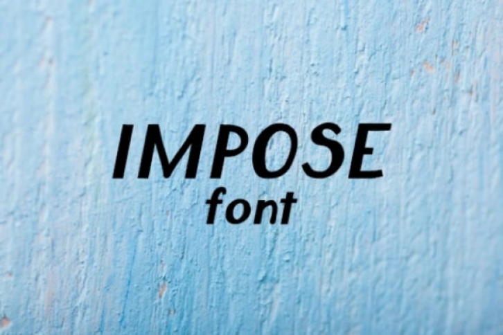 Impose Font Download