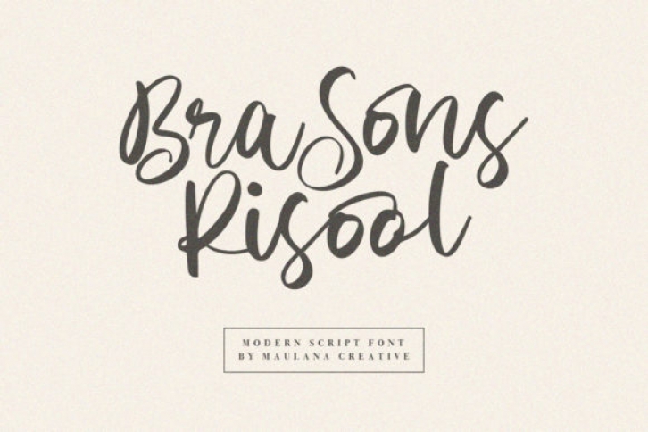 Brasons Risool Font Download