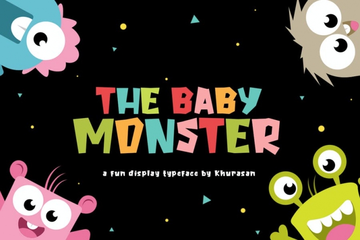 The Baby Monster Font Download