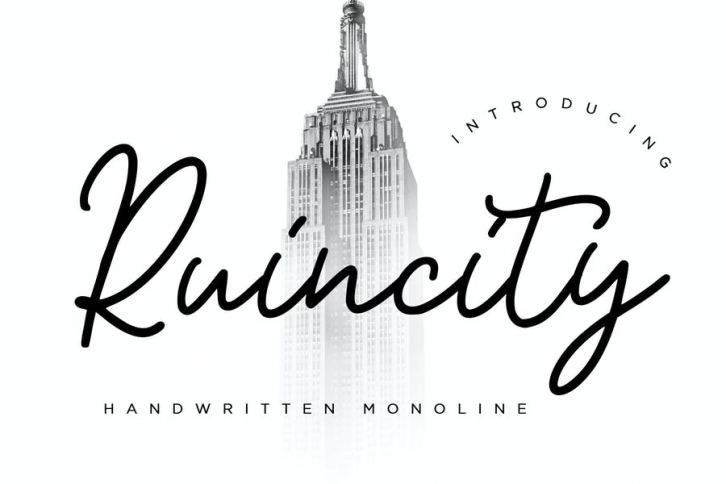 Ruincity Handwritten Monoline Font Download