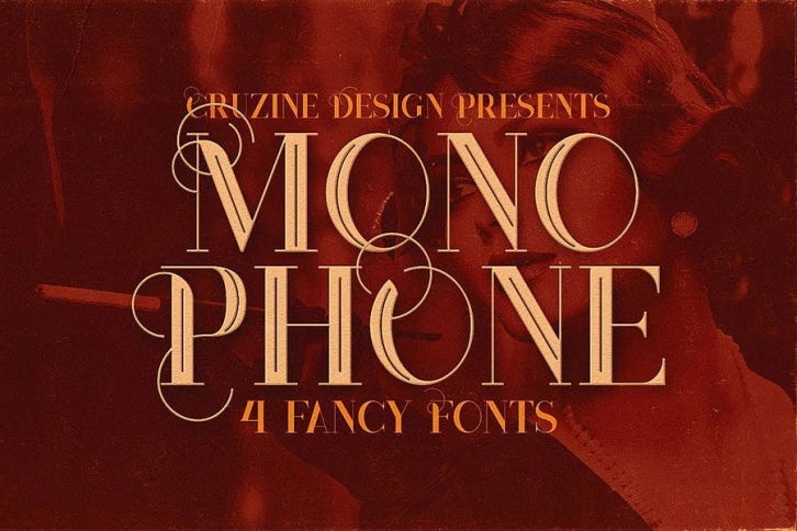 Monophone - Fancy Font Font Download