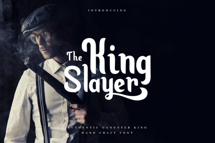 King Slayer - Elegant Serif Font Font Download