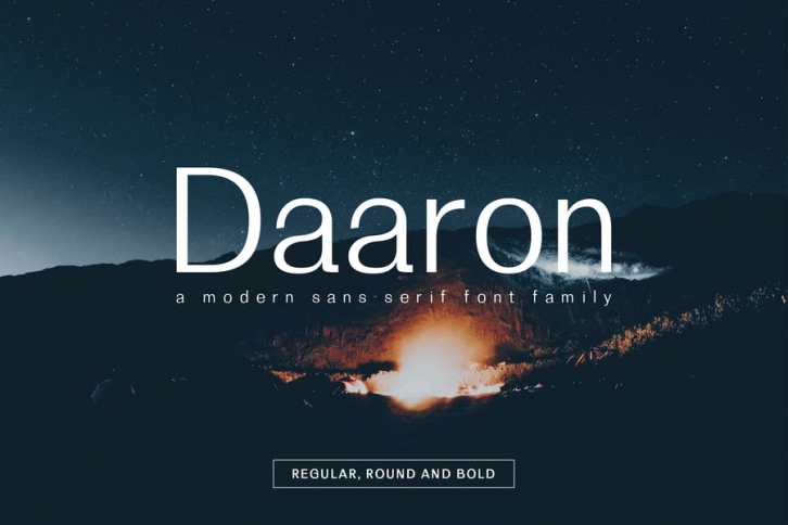 Daaron Sans Serif Font Family Font Download