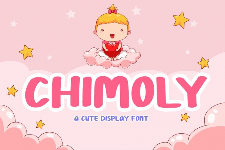Chimoly Cute Display Font Font Download