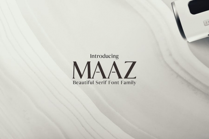 Maaz Serif Fonts Family Pack Font Download