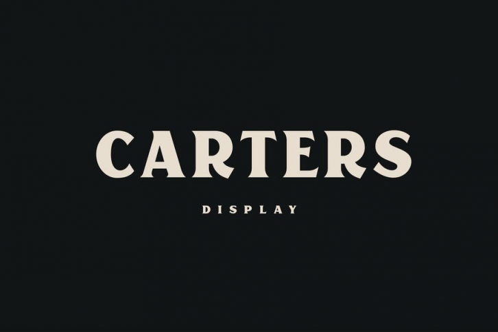 Carters Display Font Download