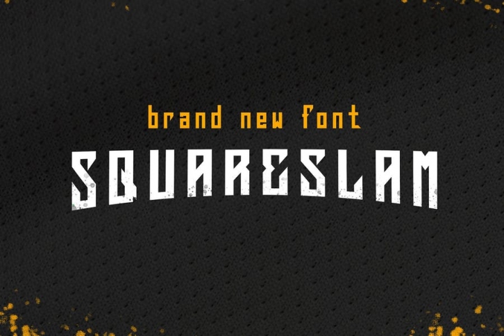 Squareslam - NFC Font Family Font Download