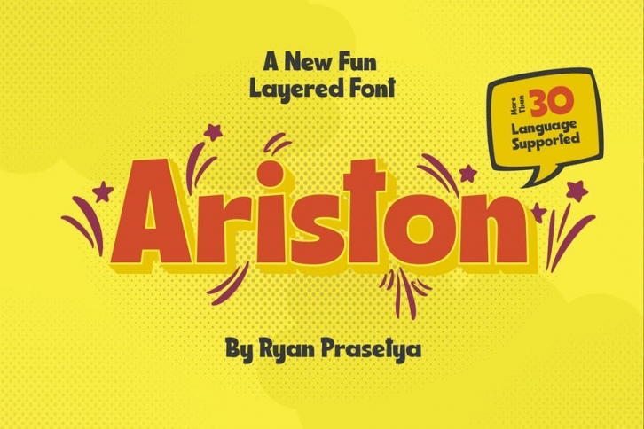 Ariston Layered Font Font Download