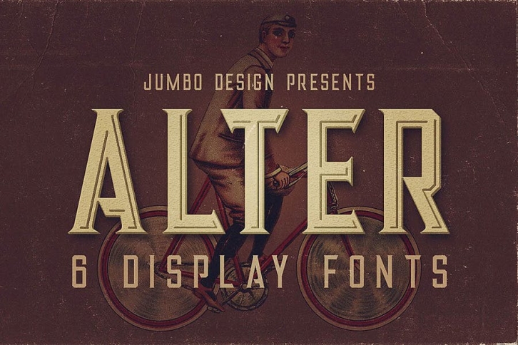 Alter - Vintage Style Font Font Download