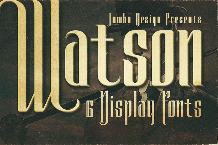Watson - Vintage Display Font Font Download