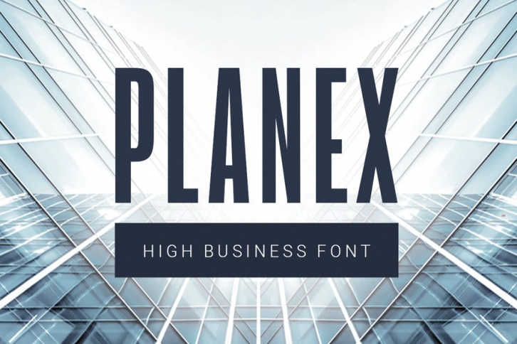 Planex| high business font Font Download