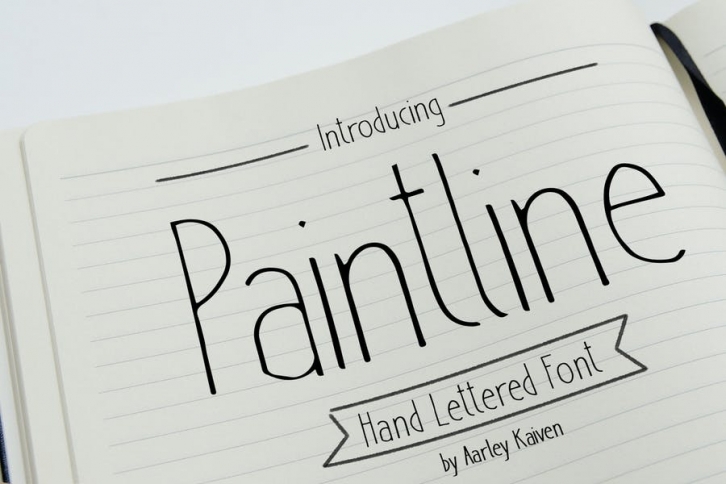 Paintline Font Download