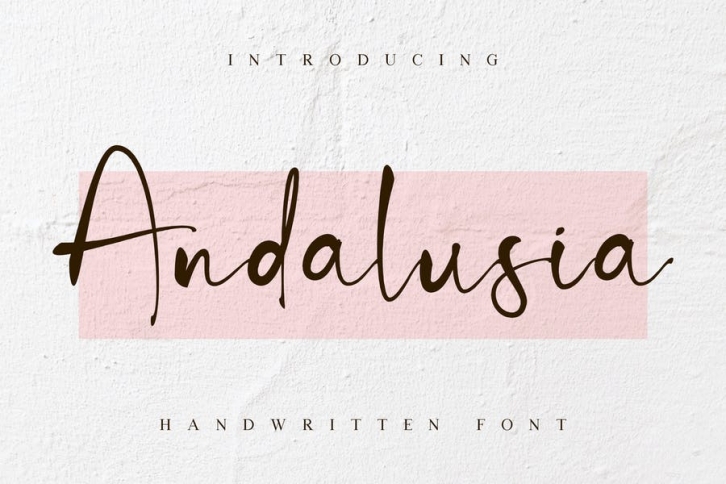 Andalusia - Beauty Brush Script Font Download