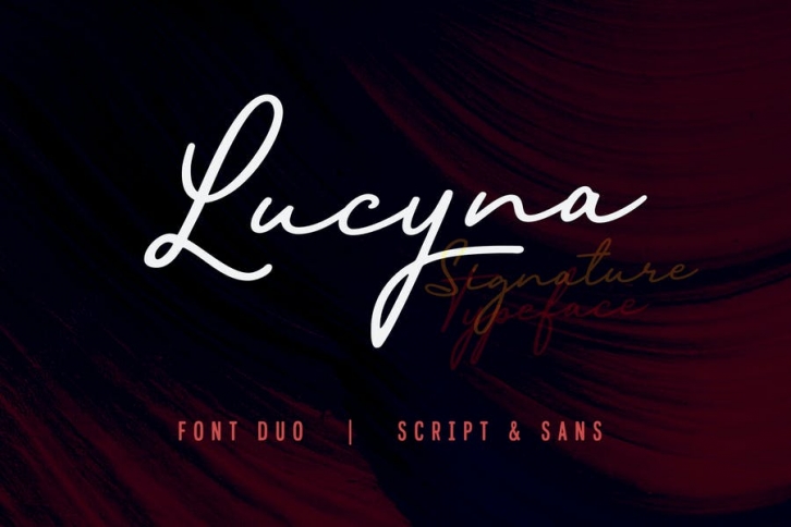 Lucyna Font Duo Font Download