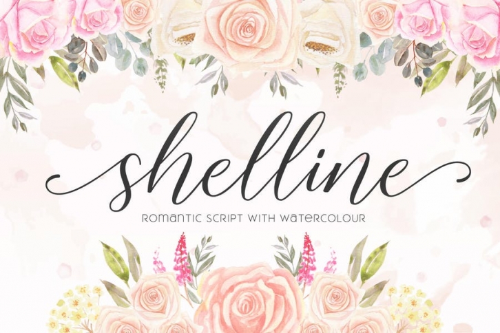 Shelline - Romantic Script Font Download