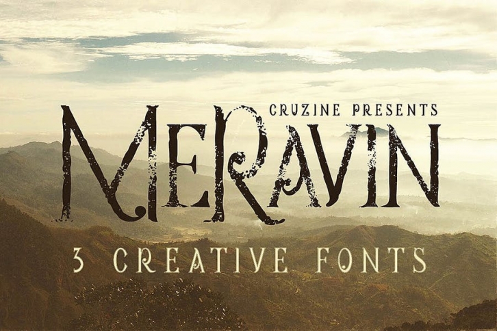 Meravin Typeface Font Download
