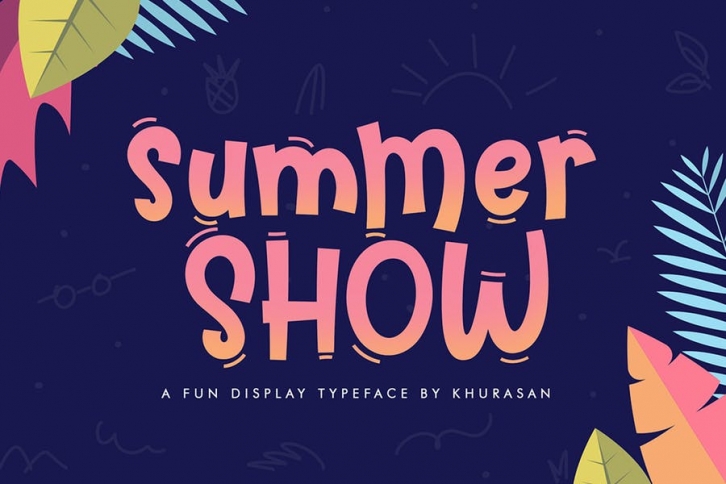 Summer Show Font Download