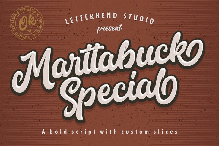Marttabuck Script Font Download