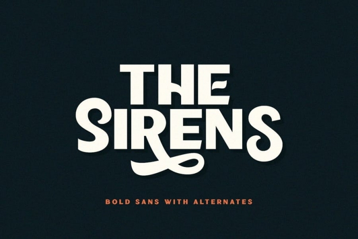 Sirens - Bold Sans Font Download