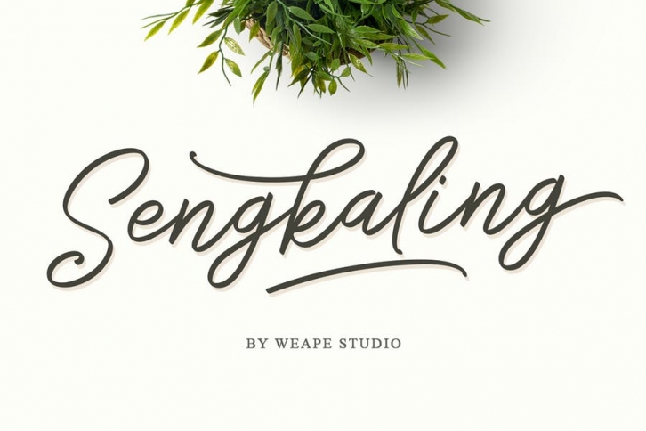 Sengkaling Script Font Download