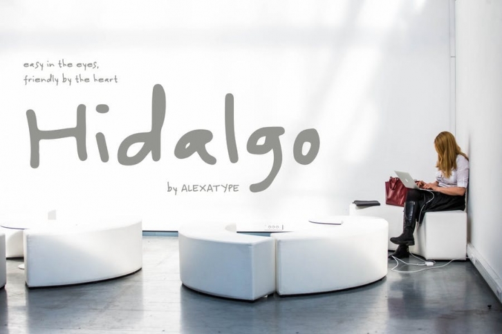 Hidalgo - Friendly Handwriting Font Font Download