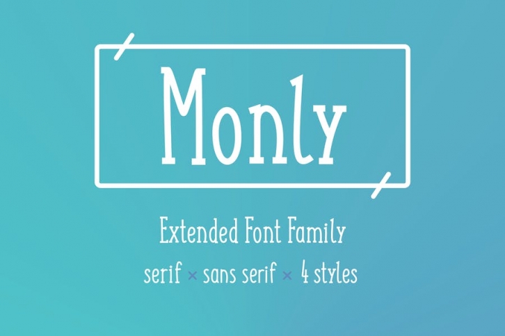 Monly Extended Font Font Download