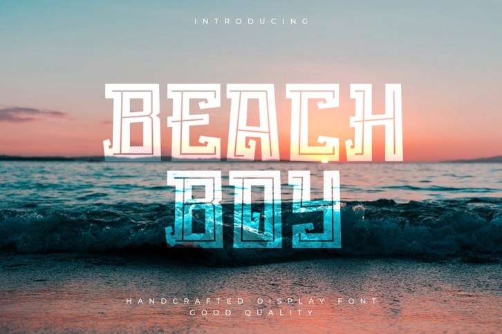 Beach Boy - Tropical Sans Font Font Download