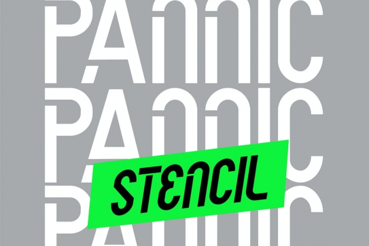 PANNIC - Sans Techno Modern Urban Font Font Download