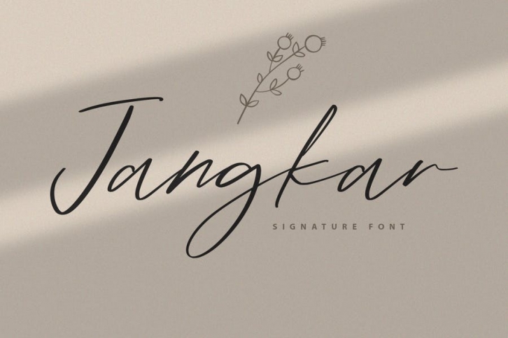 Jangkar Signature Font Font Download