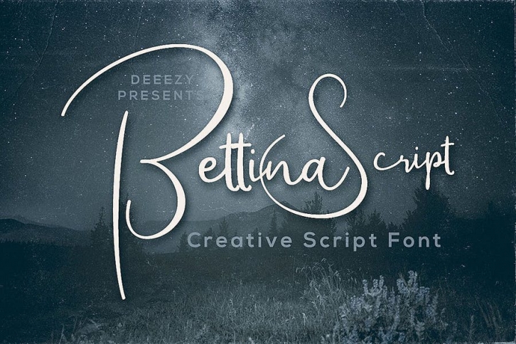 Bettina Script Font Font Download