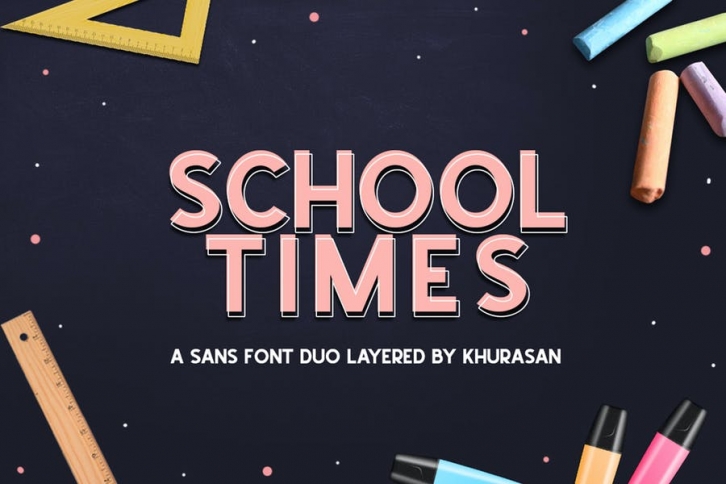 School Times Font Download