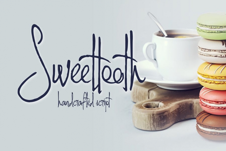 Sweettooth script Font Download