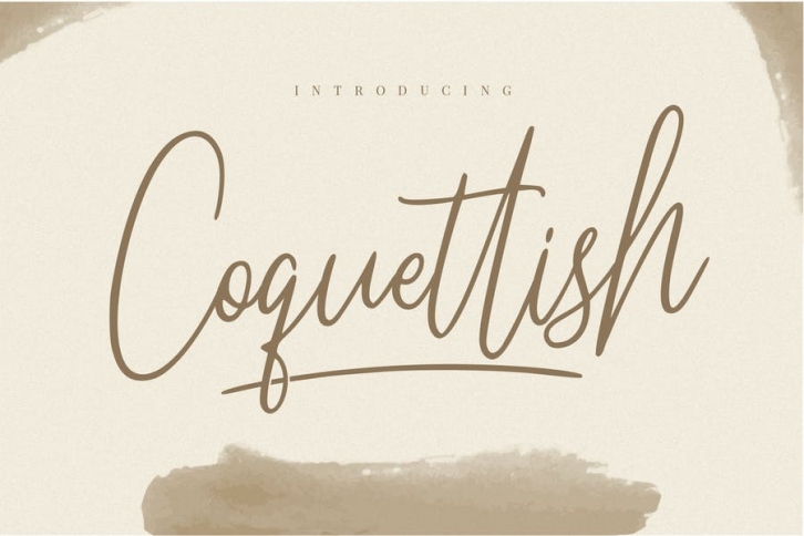 Coquettish Handwritten Script Font Font Download