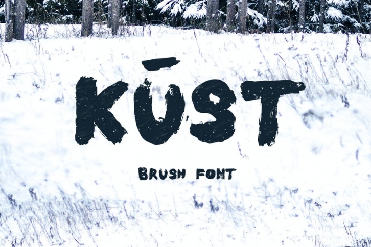 Kust Brush Font Font Download