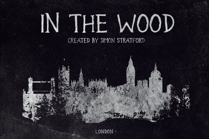 In the wood font Font Download