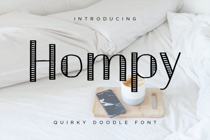 Hompy - Quirky Doodle Font Font Download