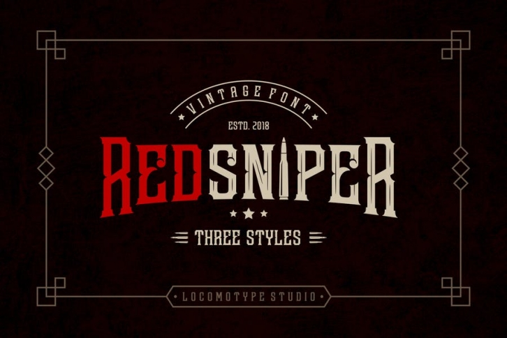 Redsniper Font Download